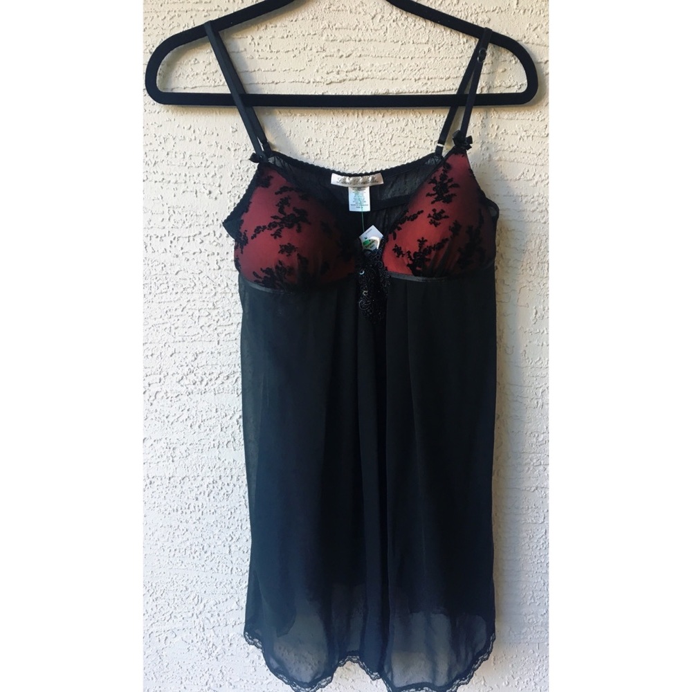 Linea Donatella sexy sheer lingerie NWT